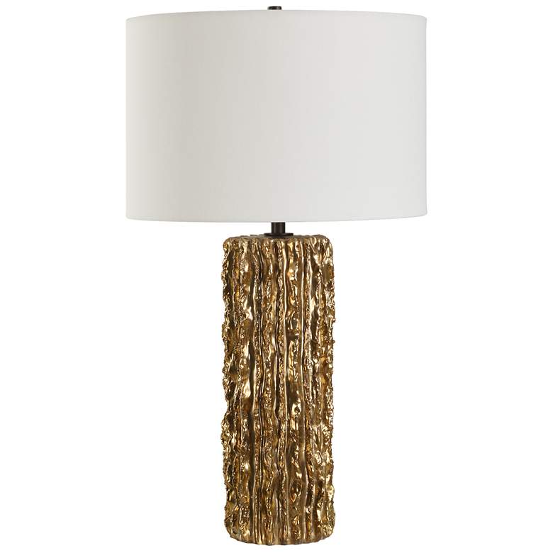 Image 3 Uttermost Echo 27 3/4" Metallic Gold Table Lamp more views