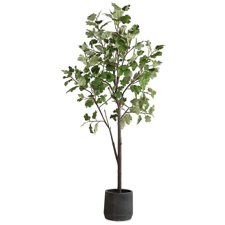 Image 2 Uttermost Eden 108" Potted Fig Tree