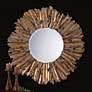 1_Uttermost Elegans Round 43" Wide Wall Mirror
