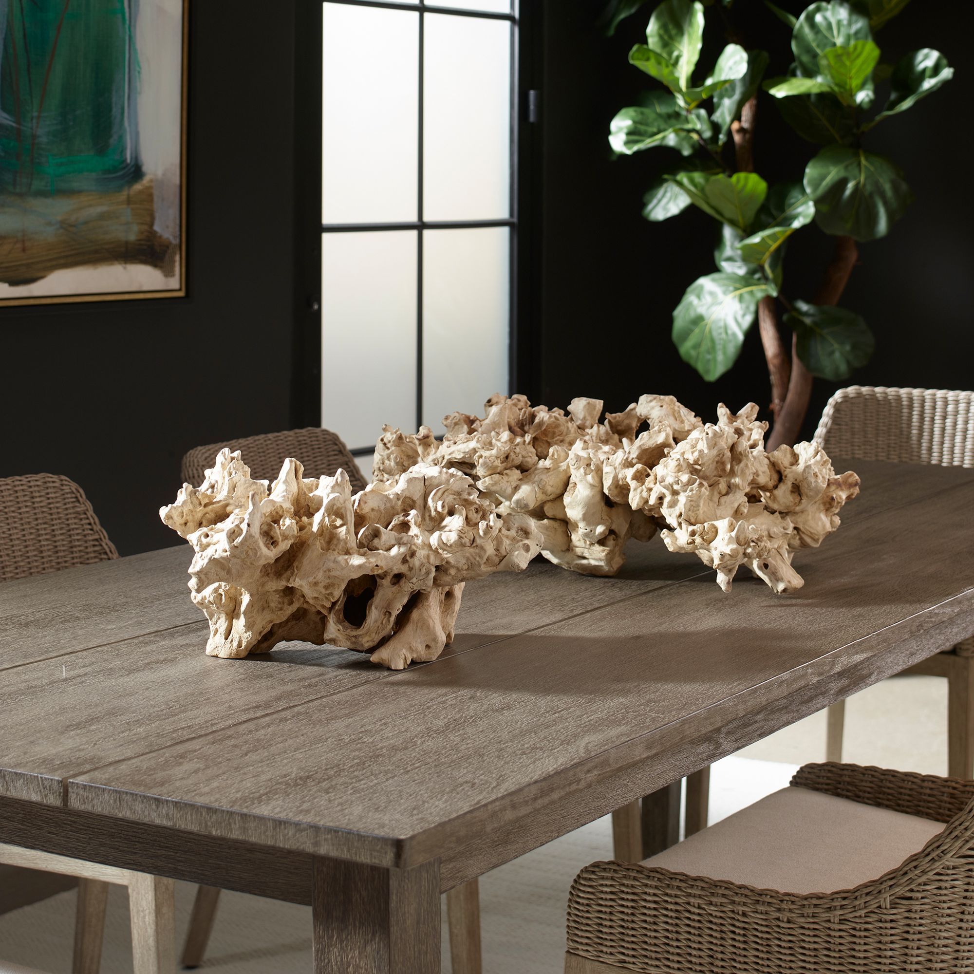 Image 7 Uttermost Elemental Root Indoor-Outdoor 2-Piece Sculptures more views