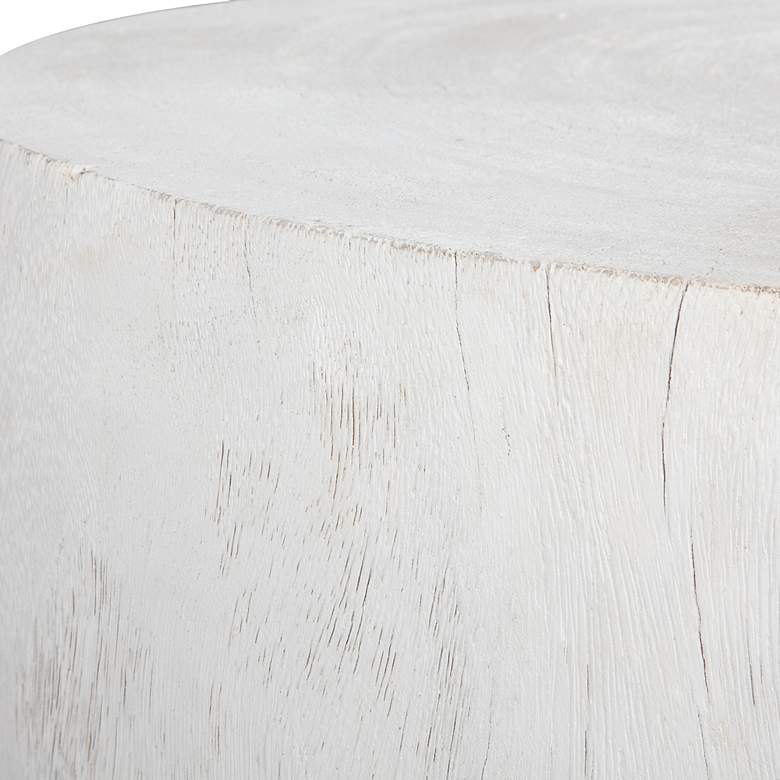 Image 4 Uttermost Elevate 23.5" x 13.5" White Wood Coffee Table more views