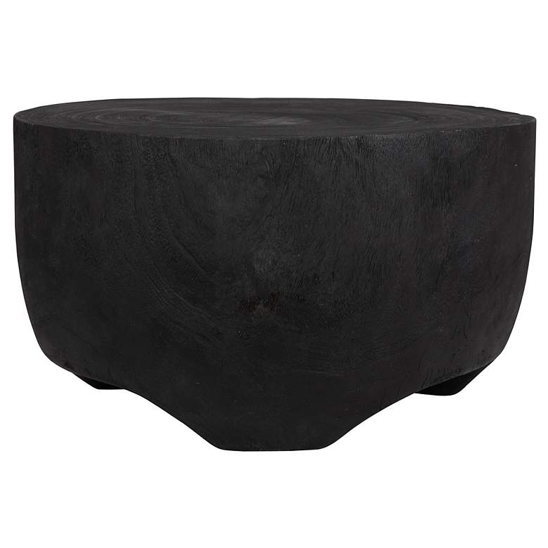 Image 2 Uttermost Elevate Coffee 23.5" x 13.5" Black Wood Coffee Table