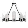 3_Uttermost Ellipse 28" Wide Dark Bronze 10-Light Chandelier more views