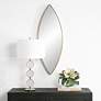 2_Uttermost Ellipse Golden Bronze 14" x 39 3/4" Wall Mirror