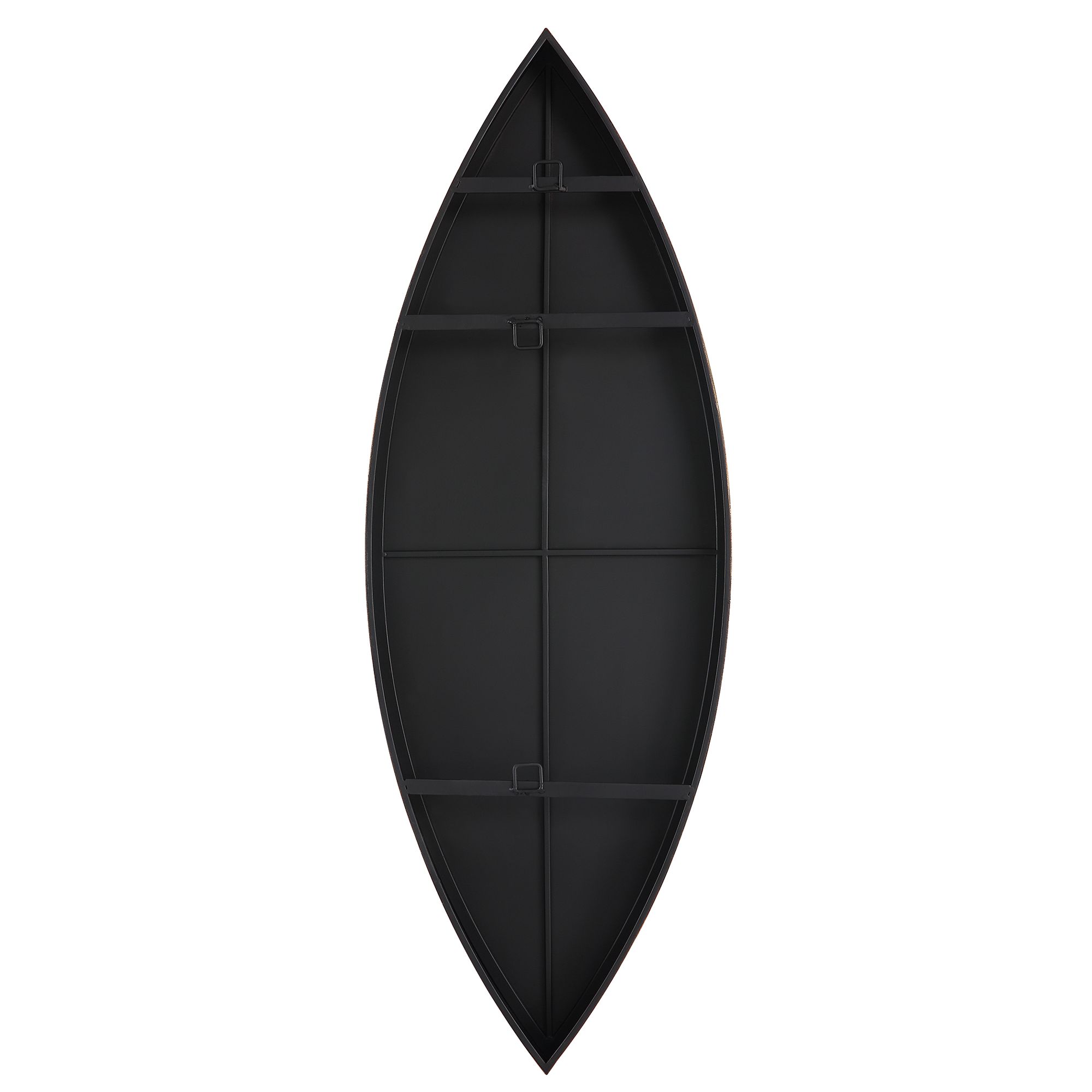 Uttermost Ellipse Golden Bronze 14" x 39 3/4" Wall Mirror in scene