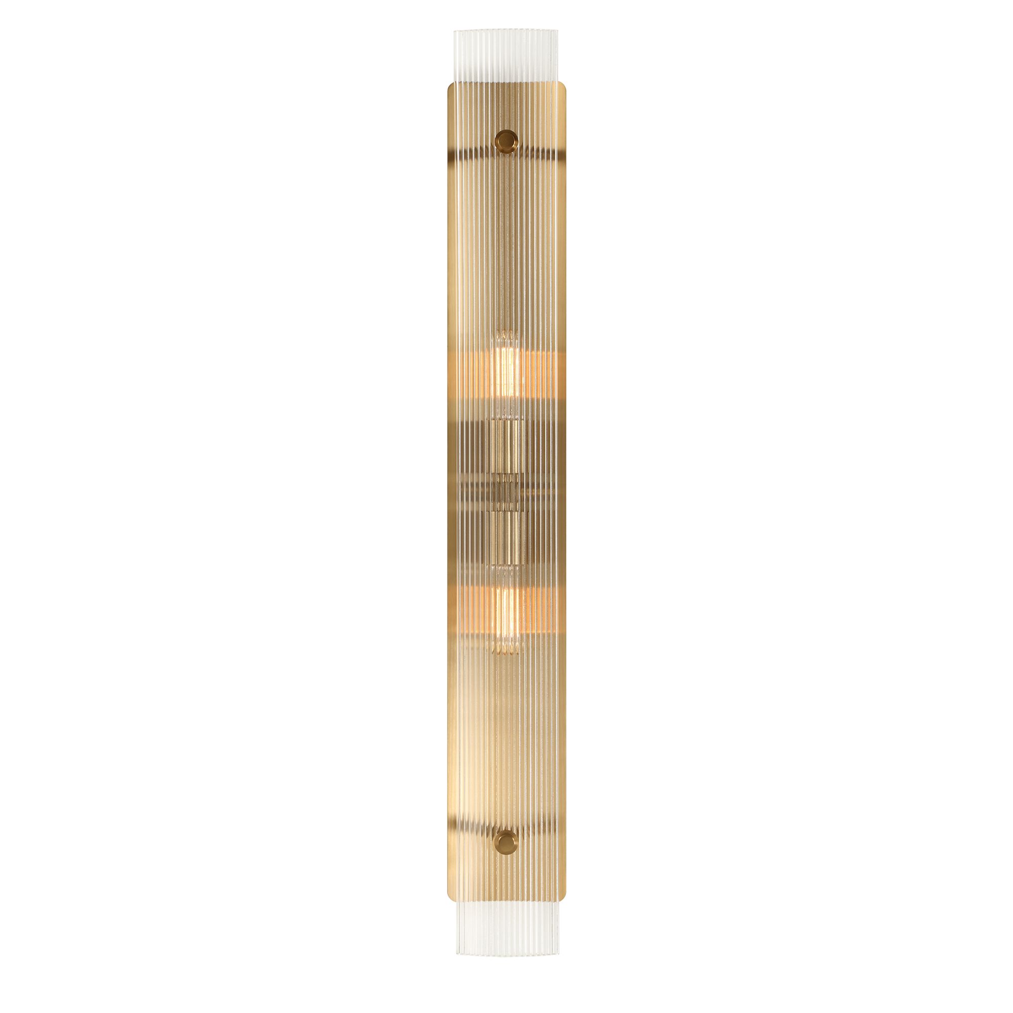Uttermost Elmhurst 38" Brass 2-Light Wall Sconce