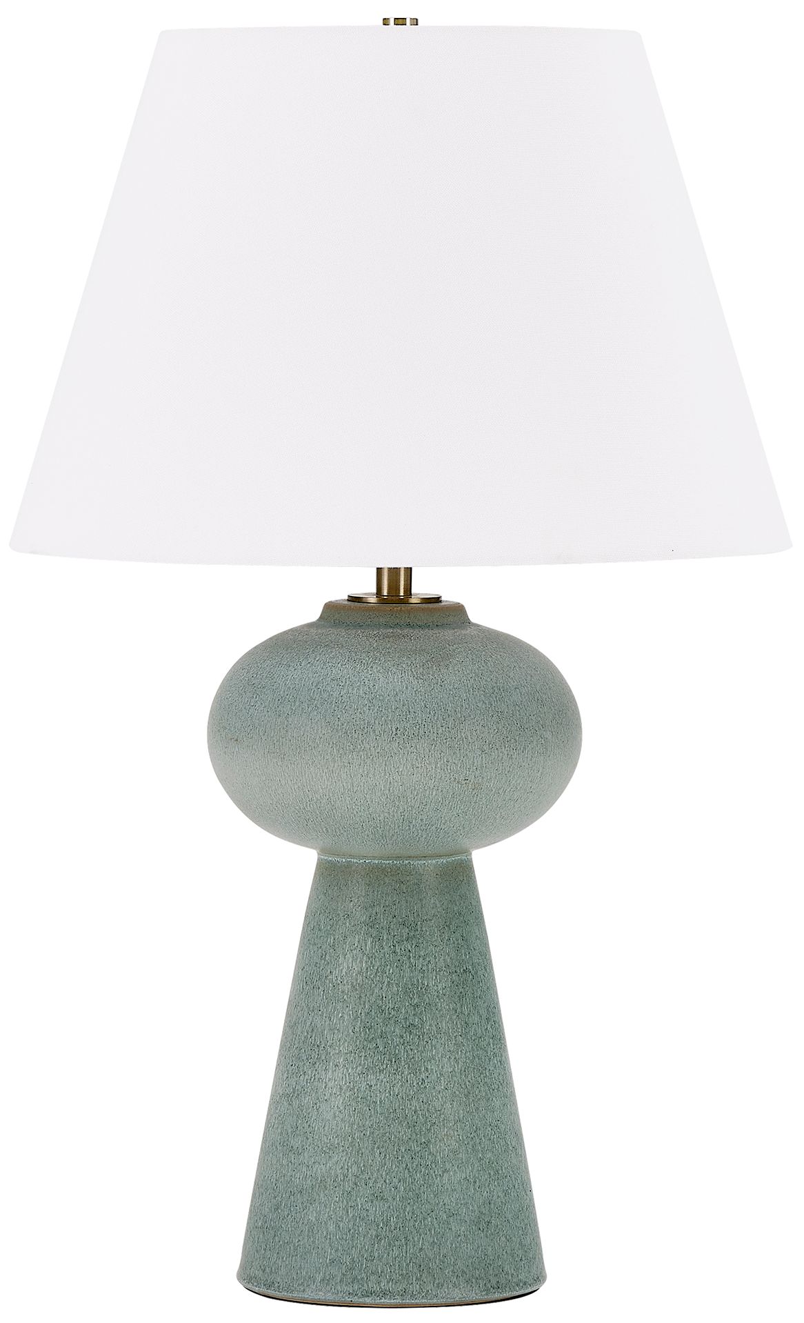 Image 4 Uttermost Elwyn 25 3/4" Dusty Blue Ceramic Table Lamp more views