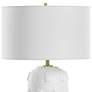 5_Uttermost Emerie 26 1/4" High Modern Matte White Ceramic Table Lamp more views