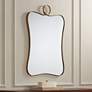 1_Uttermost Emily 24" x 36" Polished Brass Wall Mirror