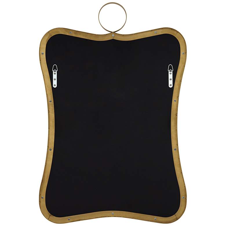 Image 6 Uttermost Emily 24" x 36" Polished Brass Wall Mirror more views