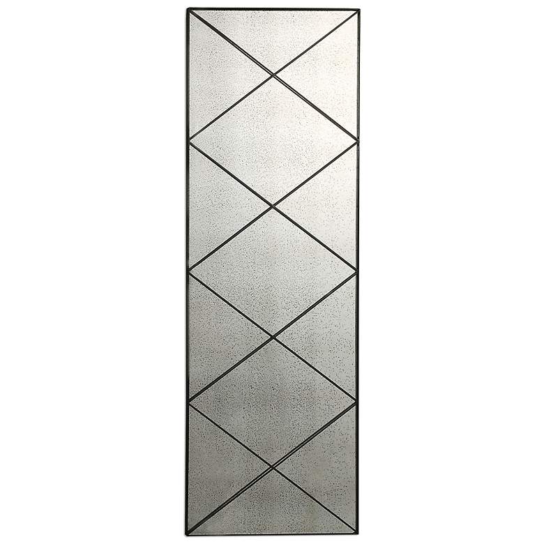 Image 2 Uttermost Emporia Dark Bronze 24 1/4" x 60 1/4" Wall Mirror