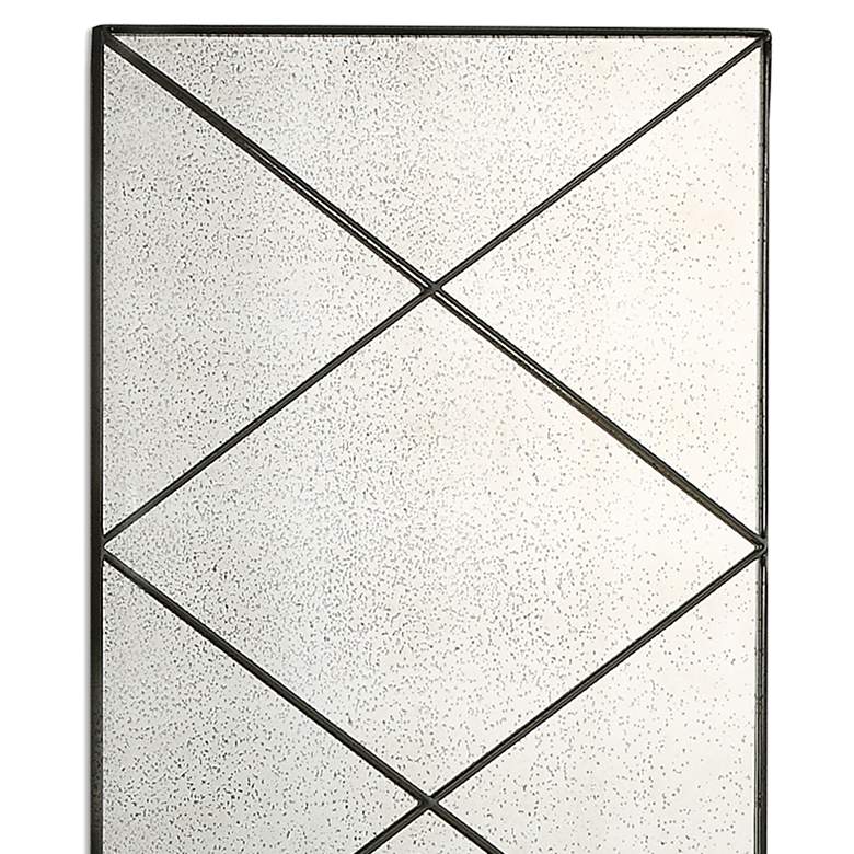 Image 3 Uttermost Emporia Dark Bronze 24 1/4" x 60 1/4" Wall Mirror more views