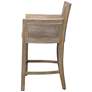 Uttermost Encore 26" Natural Wood and Rattan Counter Stool