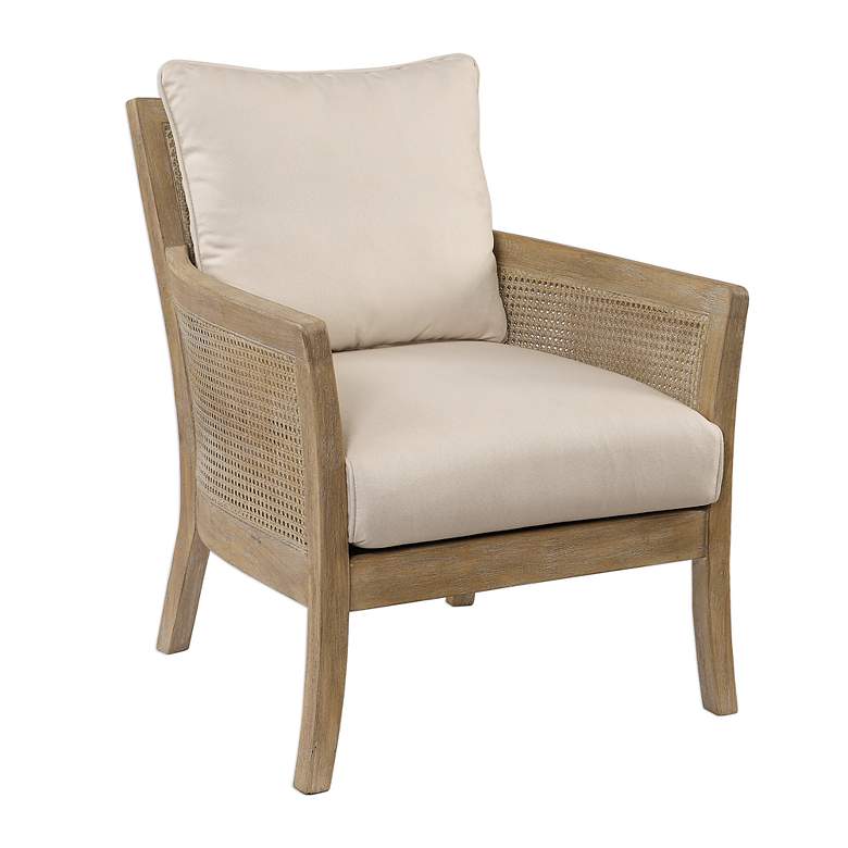 Image 3 Uttermost Encore Natural Rattan Armchair more views