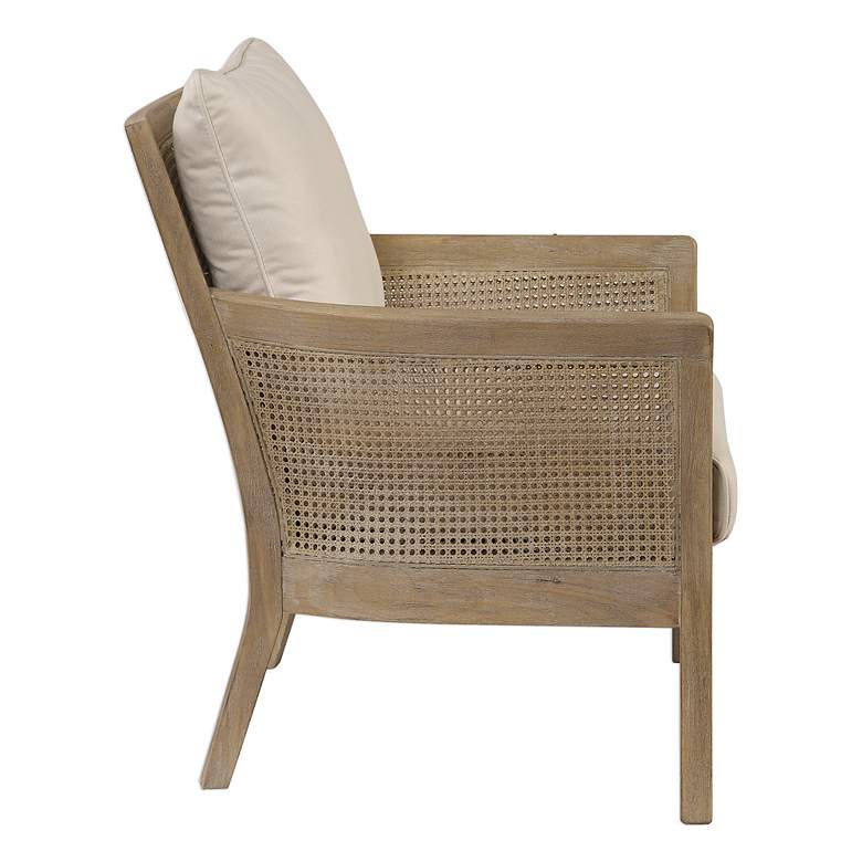 Image 4 Uttermost Encore Natural Rattan Armchair more views