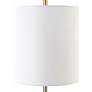 5_Uttermost Enigma 20" High Modern Teal Blue Art Glass Table Lamp more views