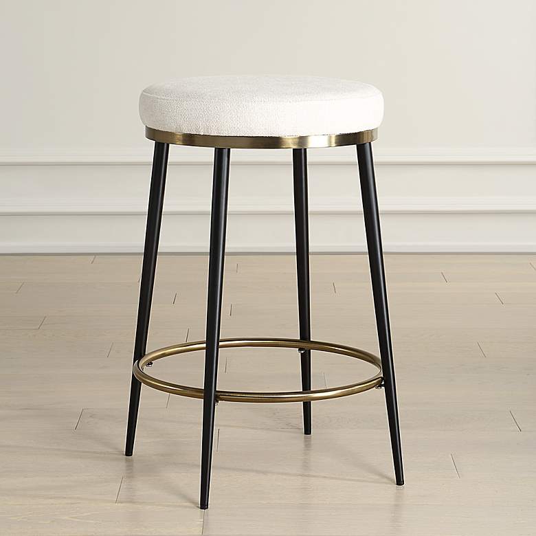 Image 1 Uttermost Ensemble 26" High Counter Stool