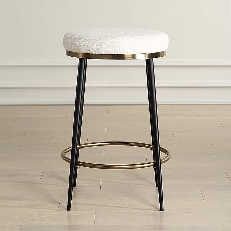 Image 3 Uttermost Ensemble 26" High Counter Stool more views