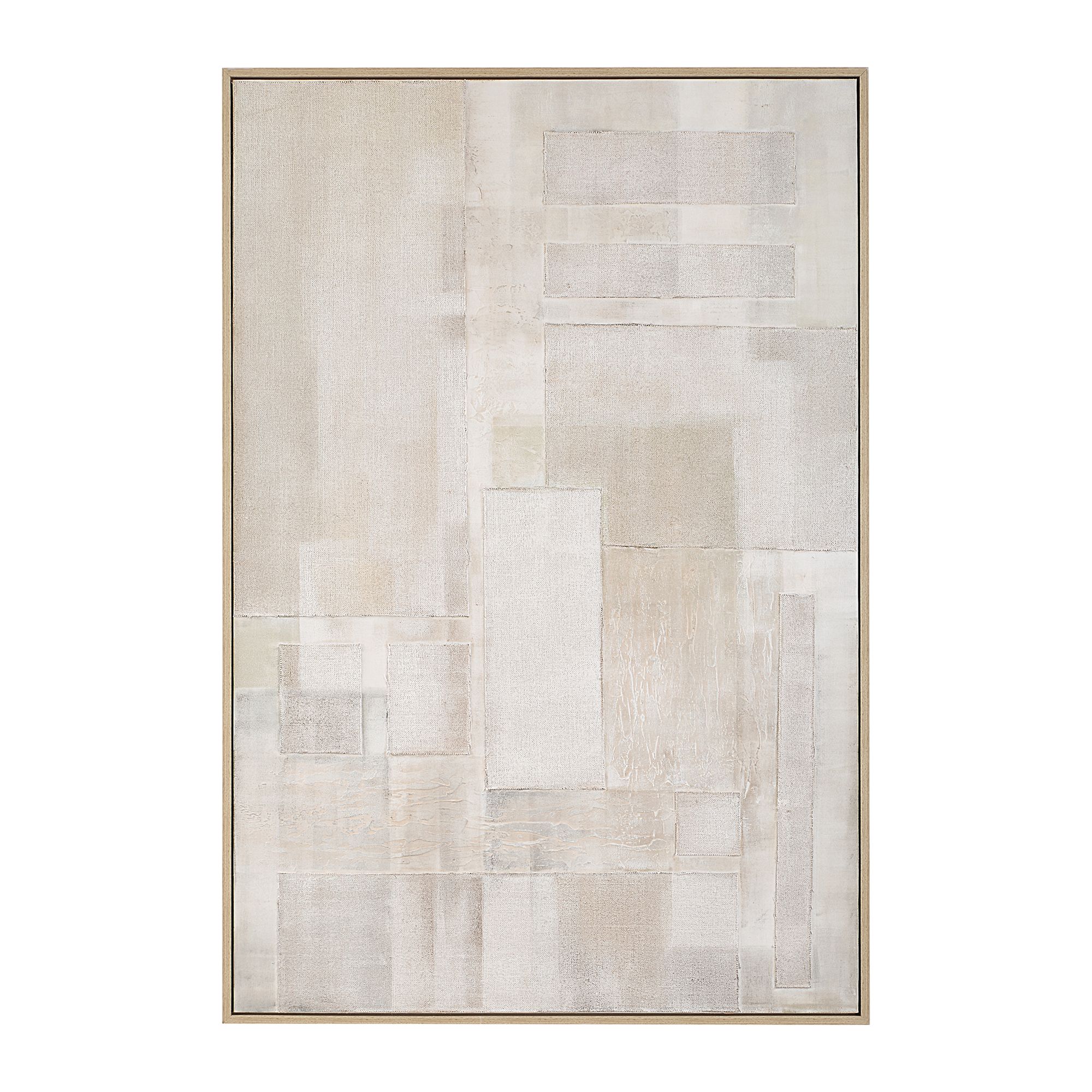 Image 2 Uttermost Erase 49 3/4" x 73 3/4"  Hand Painted Canvas