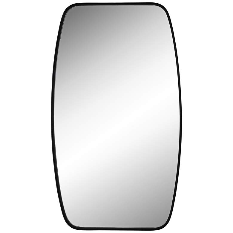Image 2 Uttermost Erin Black 26 3/4" x 46" Metal Wall Mirror
