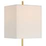 Uttermost Escort Plated Brushed Brass Buffet Table Lamp