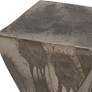 Uttermost Euphrates 10" Wide Tarnished Silver Accent Table