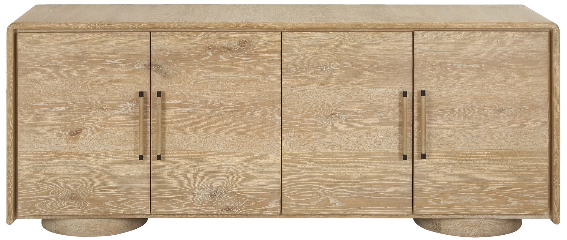 Image 2 Uttermost Evanston 78 3/4" Wide 4 Door Cabinet