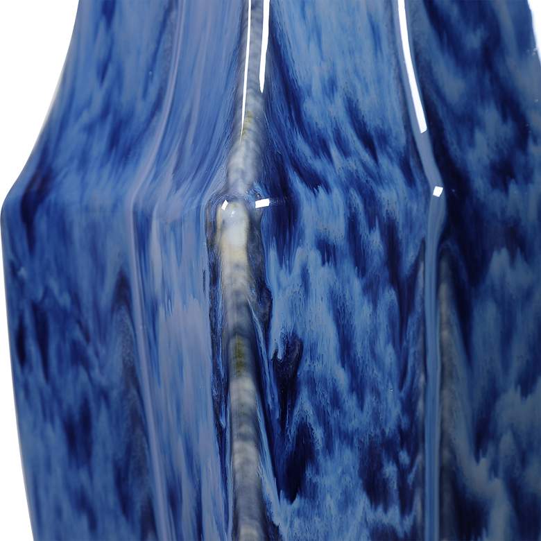 Image 4 Uttermost Everard 31 inch High Indigo Blue Glaze Porcelain Table Lamp more views
