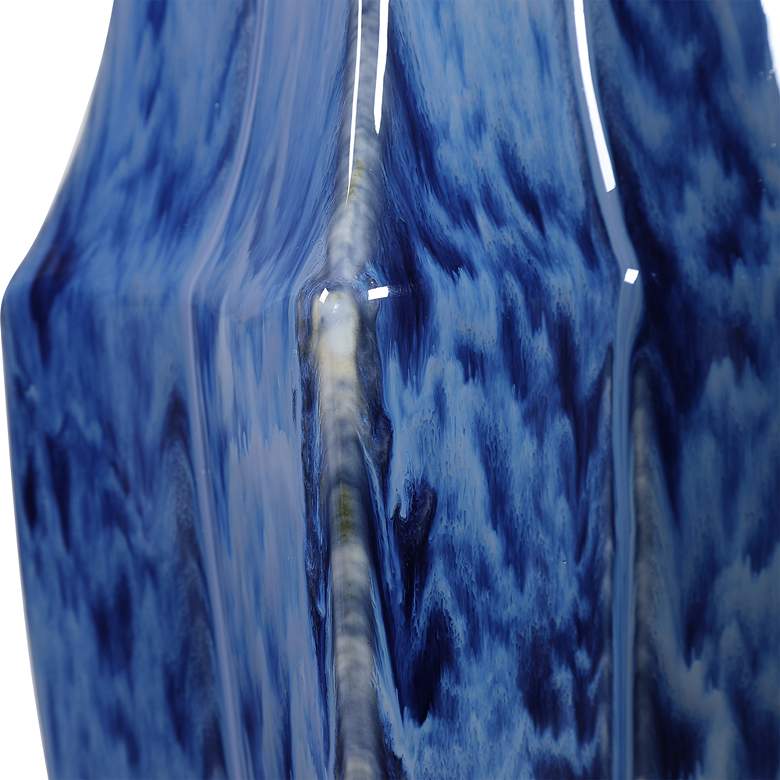 Image 4 Uttermost Everard 31" High Indigo Blue Glaze Porcelain Table Lamp more views