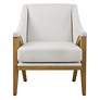 2_Uttermost Evolve Sugar Toned Polyester Fabric Accent Chair