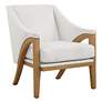4_Uttermost Evolve Sugar Toned Polyester Fabric Accent Chair more views