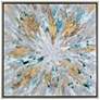 Uttermost Exploding Star 39 1/2" Wide Canvas Wall Art in scene