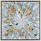 Uttermost Exploding Star 39 1/2" Wide Canvas Wall Art
