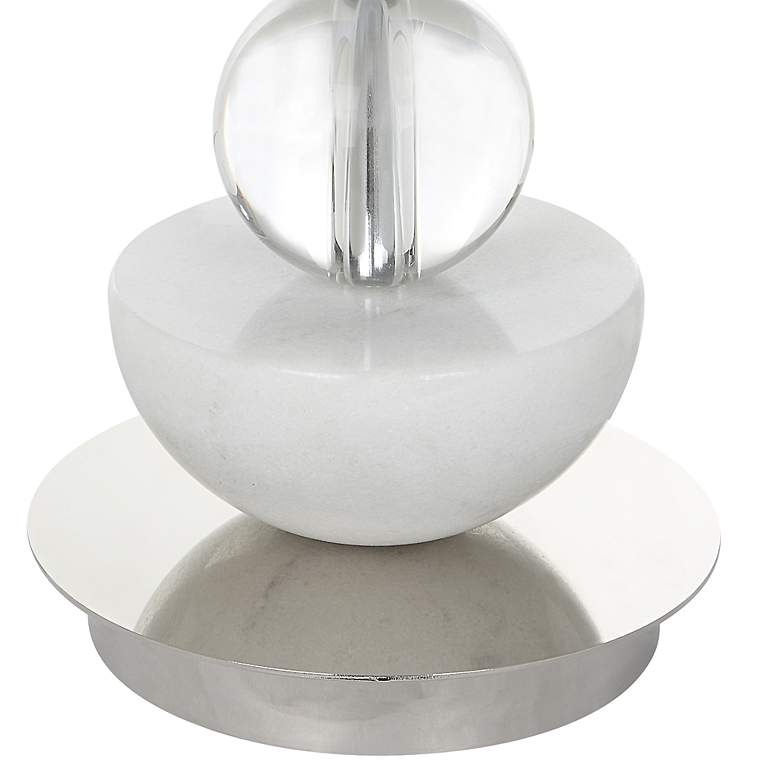 Image 3 Uttermost Exposition 33 1/2" Polished Nickel Iron Buffet Table Lamp more views