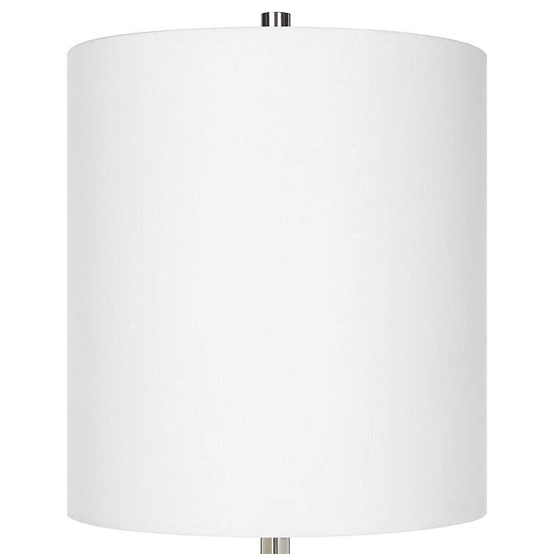 Image 5 Uttermost Exposition 33 1/2" Polished Nickel Iron Buffet Table Lamp more views