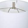 6_Uttermost Exposition 33 1/2" Polished Nickel Iron Buffet Table Lamp more views