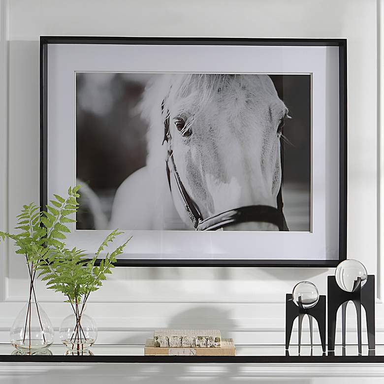 Image 1 Uttermost Eyes On The Prize 46.25" Wide Framed Print