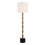 2_Uttermost Ezra 37" High Antique Brass Metal Buffet Lamp