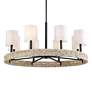 2_Uttermost Faiyam 36 1/2" 8-Light Chandelier