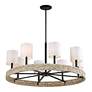 4_Uttermost Faiyam 36 1/2" 8-Light Chandelier more views
