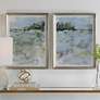 2_Uttermost Far Away View 27" High 2-Piece Framed Wall Art Set