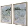 5_Uttermost Far Away View 27" High 2-Piece Framed Wall Art Set more views