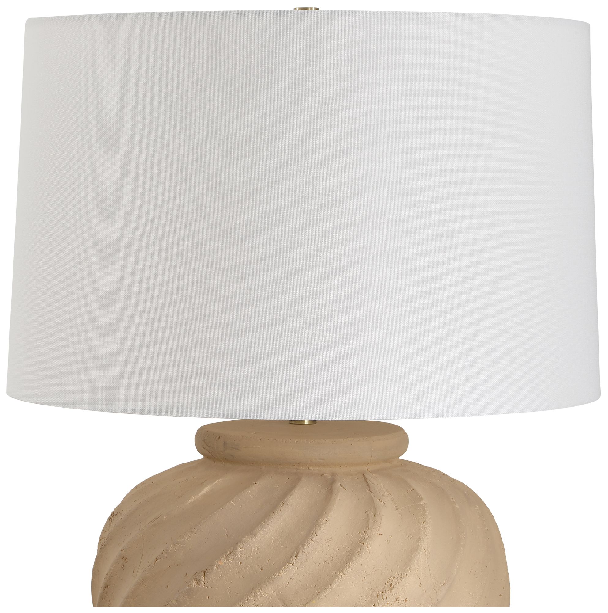 Image 6 Uttermost Farai 23"  Russet Ceramic Table Lamp more views