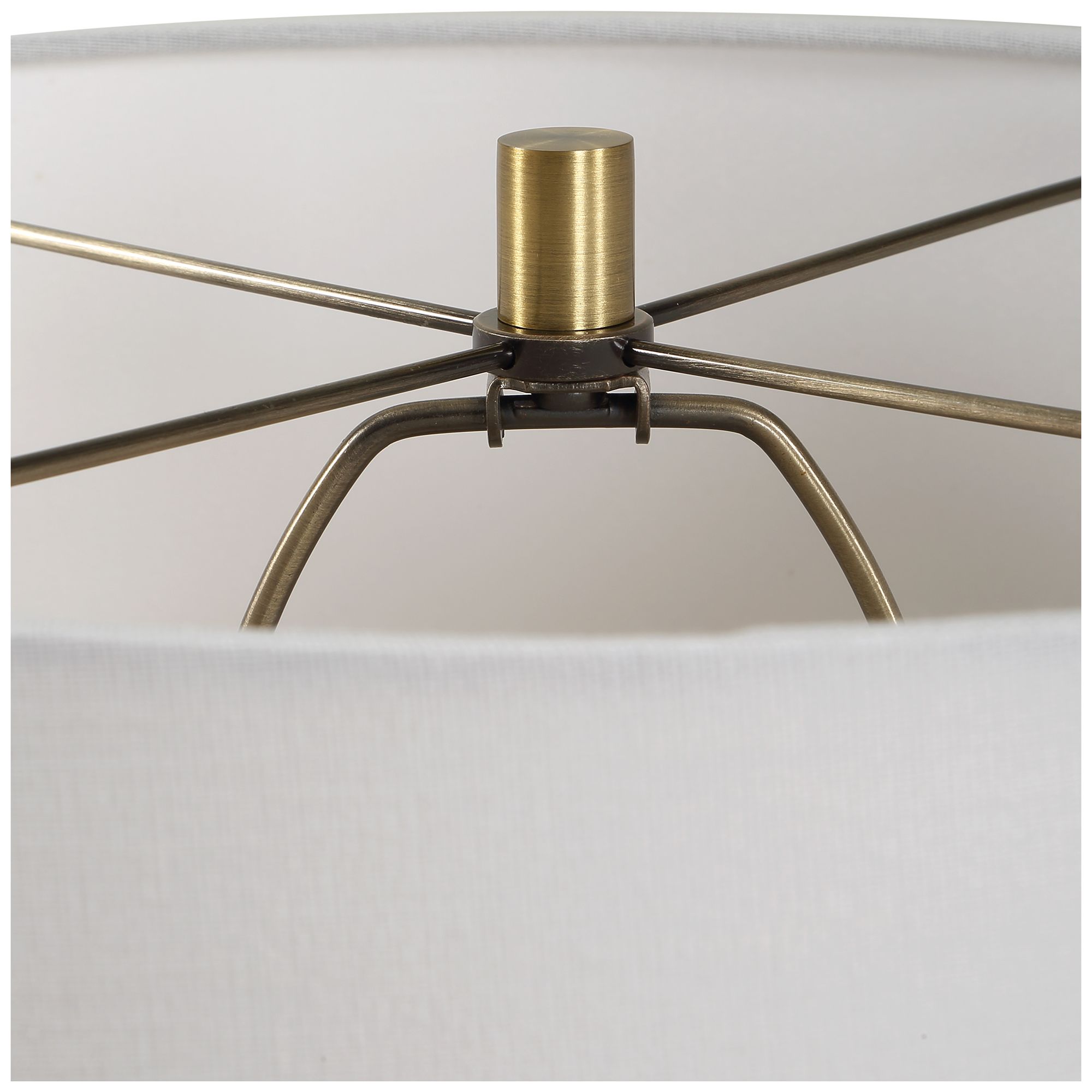 Image 7 Uttermost Farai 23"  Russet Ceramic Table Lamp more views