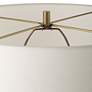 6_Uttermost Faro White Marble and Brass Floor Lamp more views