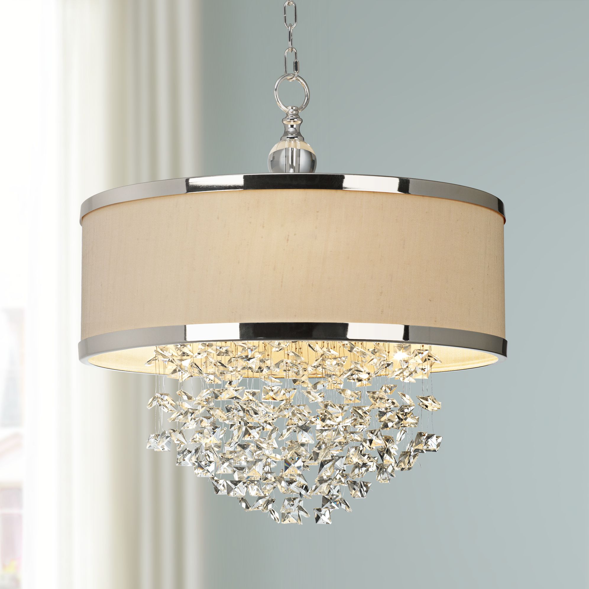 uttermost crystal chandelier