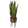 2_Uttermost Fasita 44" High Faux Snake Plant in Pot