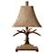 Uttermost Faux Antler Suede Table Lamp