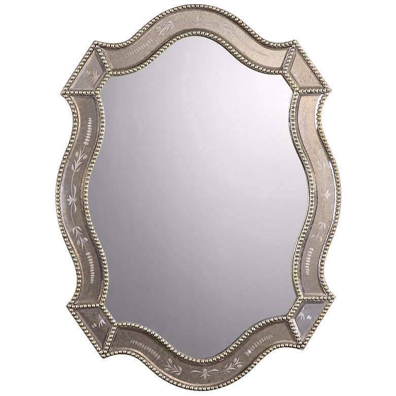 Image 1 Uttermost Felicie 28" High Wall Mirror