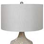 5_Uttermost Felipe 29 1/2" Distressed Light Gray Ceramic Vase Table Lamp more views